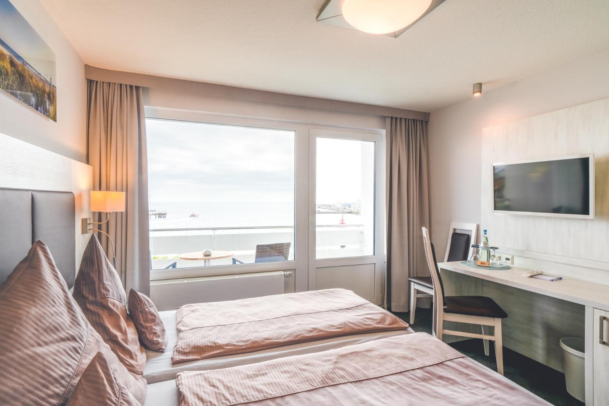 Hotel Hochseeinsel Heligoland Oda fotoğraf