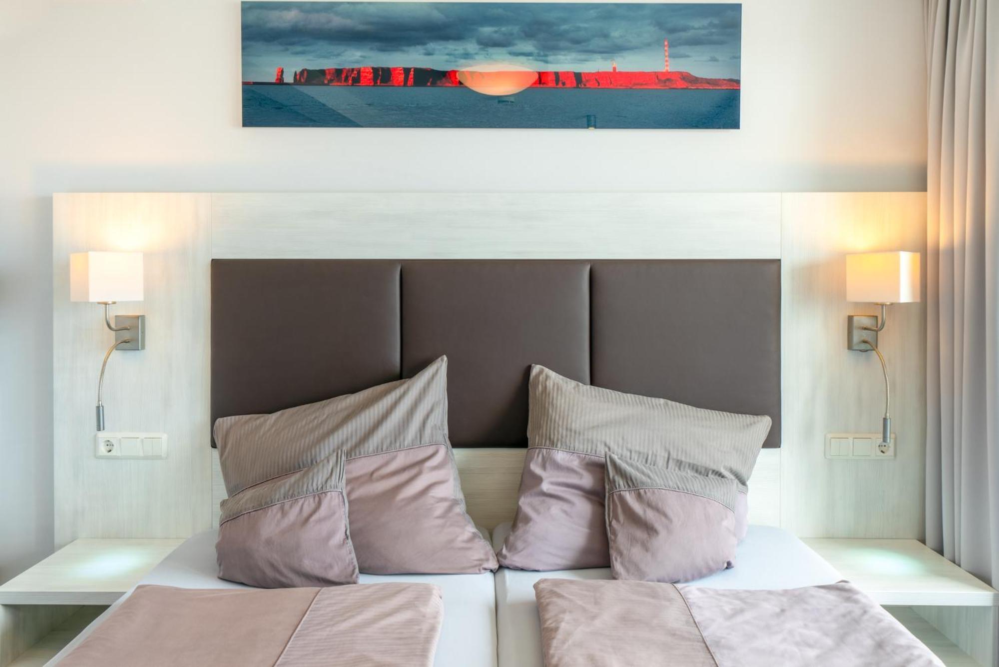 Hotel Hochseeinsel Heligoland Oda fotoğraf