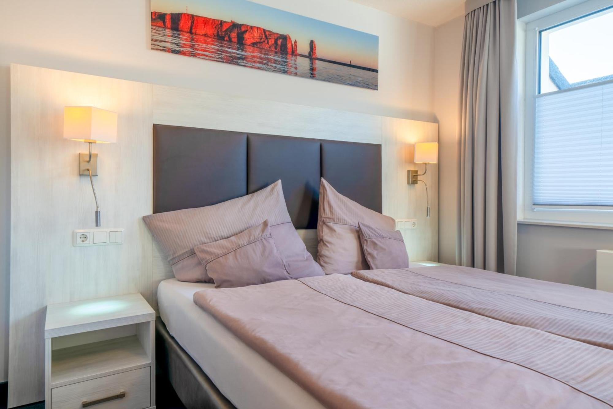Hotel Hochseeinsel Heligoland Oda fotoğraf